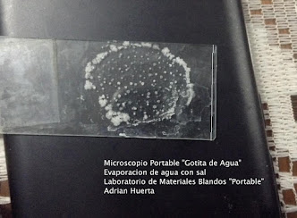 Reto 1: Graba un video de la cristalización de granitos de sal usando el microscopio 'gotita de agua'